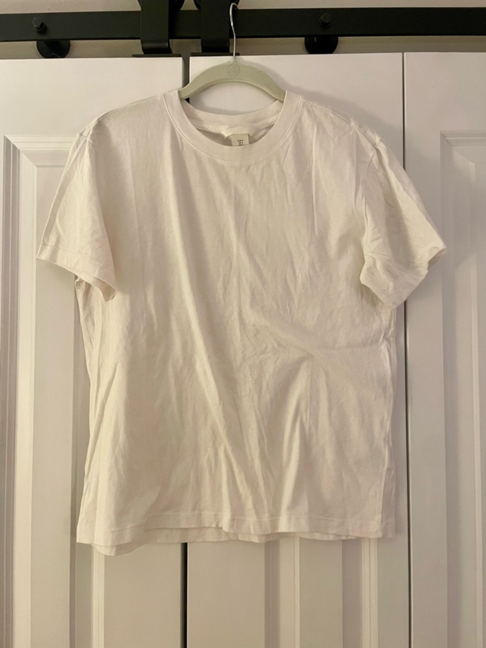 H&M White Short Sleeve Tee